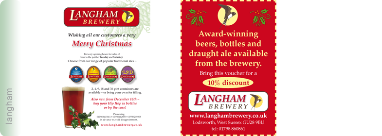 Langham Brewery Advertising